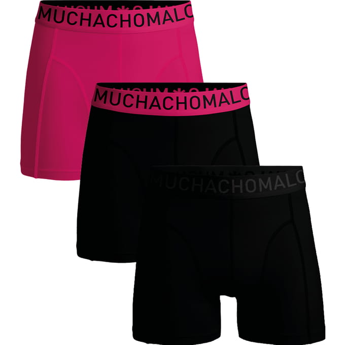 Muchachomalo Heren 3-pack boxershorts microfiber
