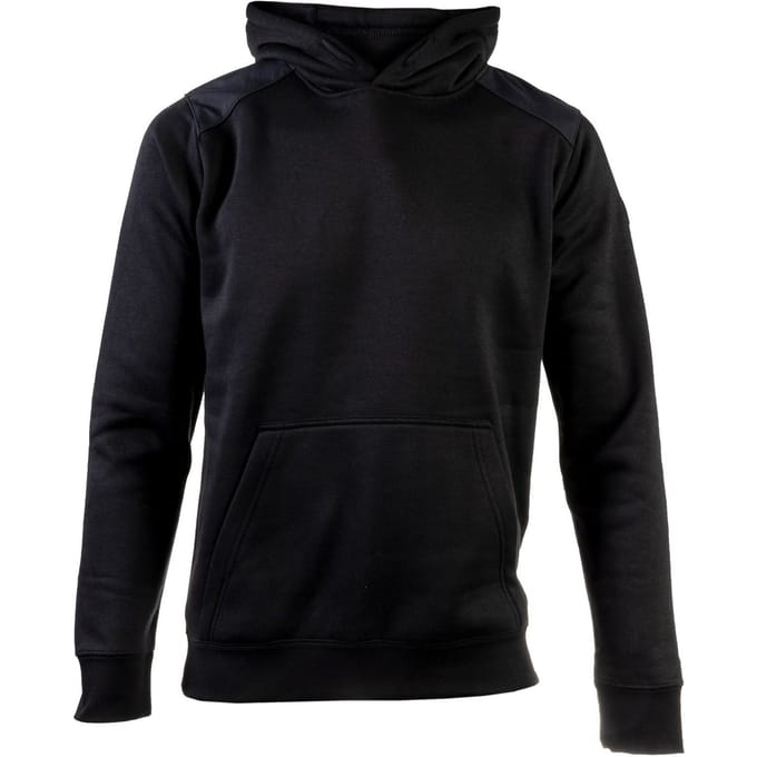 Caterpillar Essentials Polyester Heren Zwarte Hooded Sweatshirt