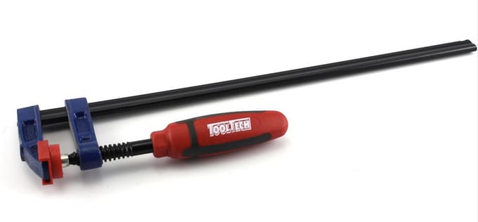 Lijmklem 300 x 50 mm – Geprofileerde Geleider – Schroefklem – TOOLTECH