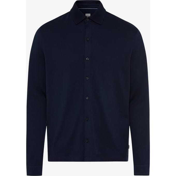 Brax Heren Poloshirt  Style PERSEUS navy, donkerblauw, maat M