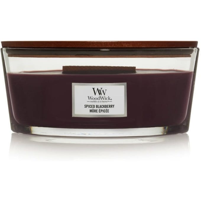 WoodWick Ellipse Geurkaars Spiced Blackberry 453 g