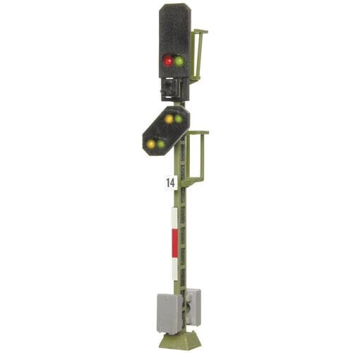 Viessmann Modelltechnik 4014 H0 Lichtsein Met voorsein Bloksein Kant-en-klaar model DB