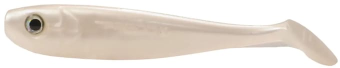 Predox Predox Willy Wonker Shad 5 cm – Actieve en duurzame roofvis shad in diverse kleuren White Ghost