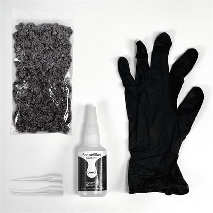 WIO Scapeglue Kit 30 Gram + 100ML Black