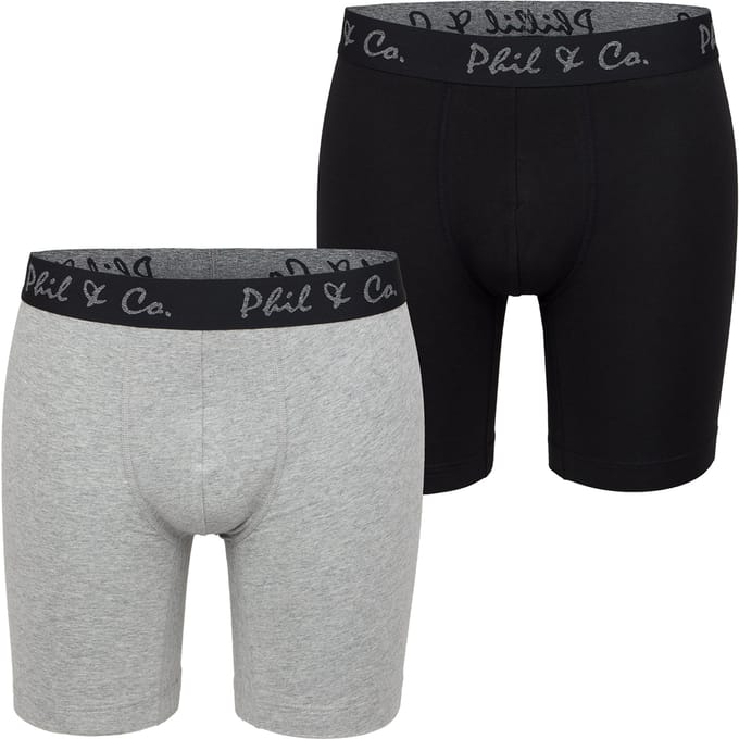 Retro Boxer Long Boxer 2-Pack