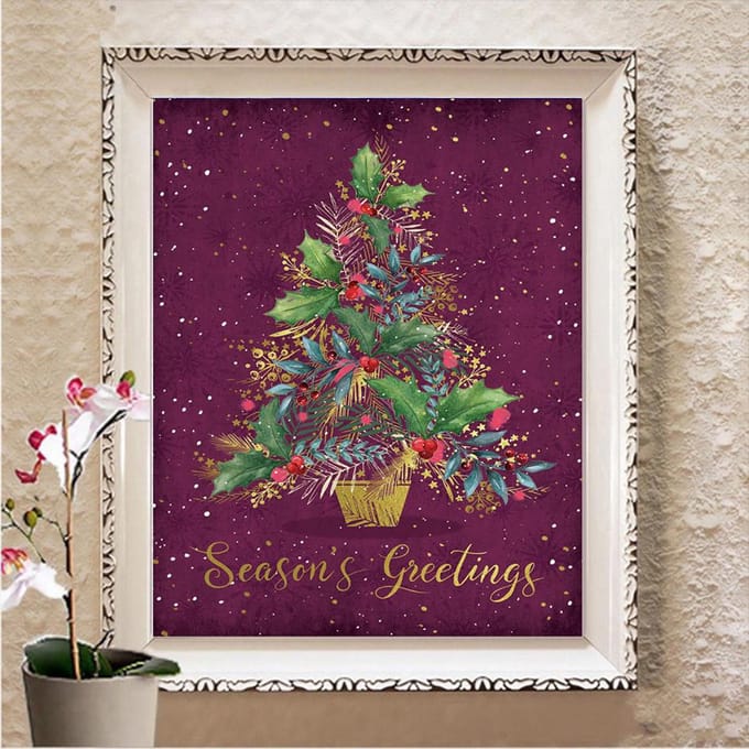Volledige boor 5D Diamond schilderij DIY Cross Stitch Kit Diamond borduurwerk mozaïek kunst foto van strass Decor Full Square 20X30CM white