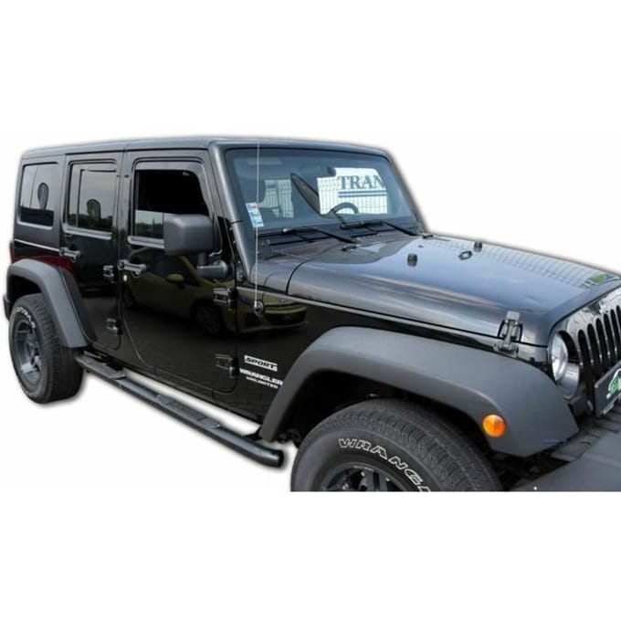 J&J AUTOMOTIVE | Heko Deflecteurs d'air Déflecteurs de Vent Pour Jeep Wrangler 2006-2012