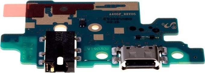 USB-Oplaadbord Geschikt voor Samsung Galaxy A70 – Premium – Zwart