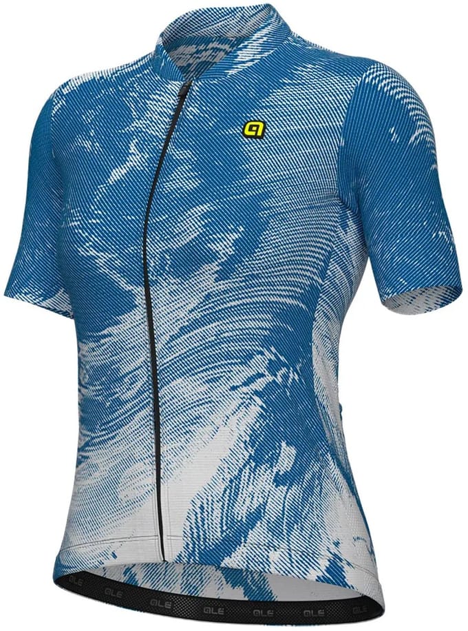 Ale Pr-e Fan Korte Mouw Wielertrui Blauw M Vrouw