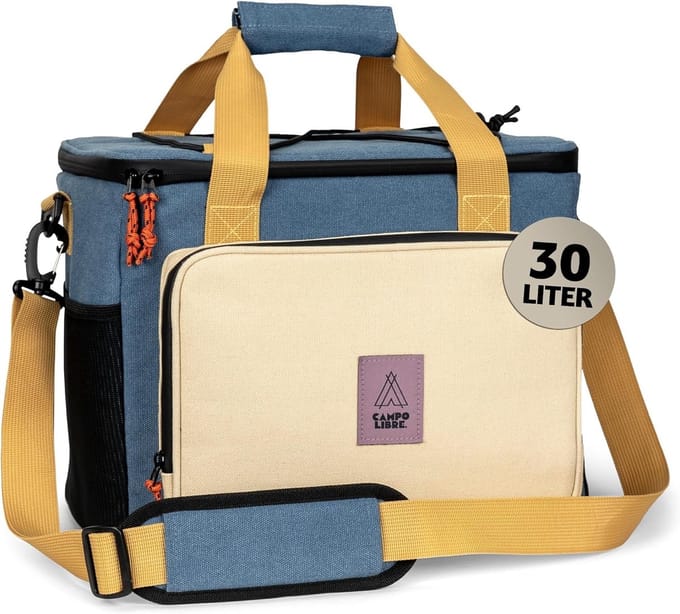 Premium Campingkoeltas 30L en 20L - Waterdicht, Opvouwbaar en Isolerend voor Picknicks en Camping
