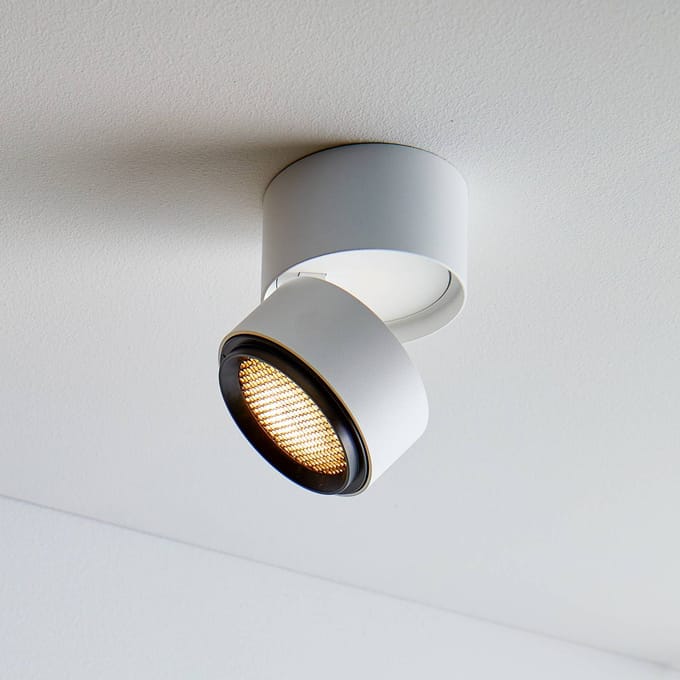 LOOM DESIGN Ray LED plafondspot Ø9,3cm 13W wit