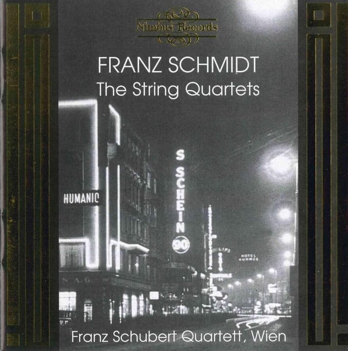 Franz Schubert Quartet Of Vienna - Schmidt: The String Quartets (CD)