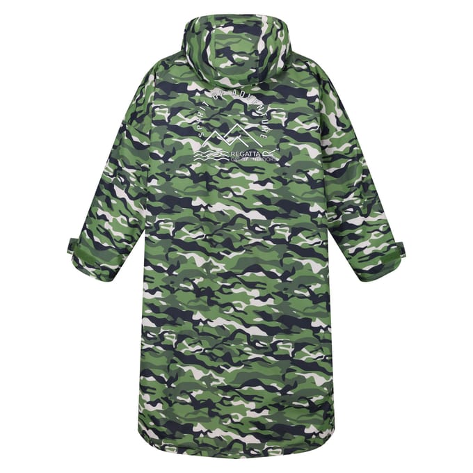 Regatta Uniseks Camouflage Oversized Veranderjas voor volwassenen (Cactusgroen)
