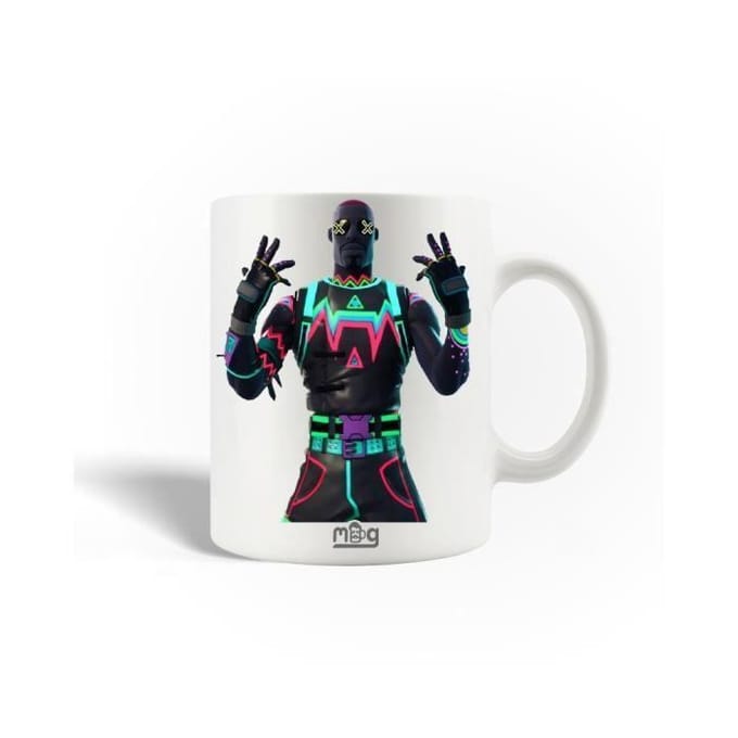 Mug en Céramique - Fortnite - Liteshow - 30cl - Compatible Lave-Vaisselle - Blanc