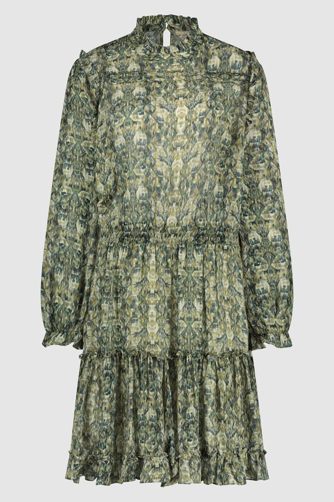 Circle of Trust Sammy Dress Blurry Blue Größe: M | Minikleider Outlet | Damen | Blau