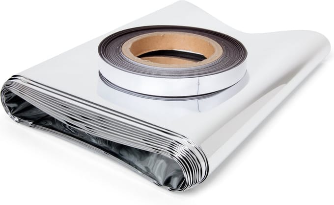 EcoSavers - Radiatorfolie 500 x 50 cm - Onzichtbare bevestiging - Eenvoudig te plaatsen