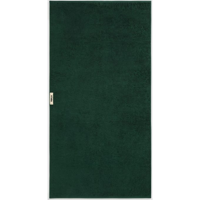Tekla Unisex Hand Towel Forest Green Größe: 50X80 | Handtücher Outlet | Unisex | Grün
