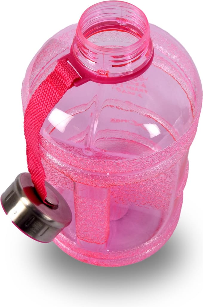 Sportdrankfles - waterfles / watercan van tritan materiaal - 1.9 Liter roze