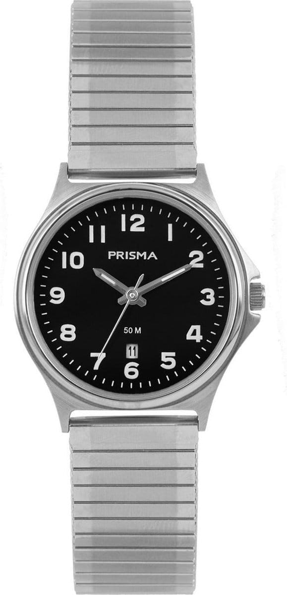 Prisma Dameshorloge P.1692.54VE Rekband Zilver