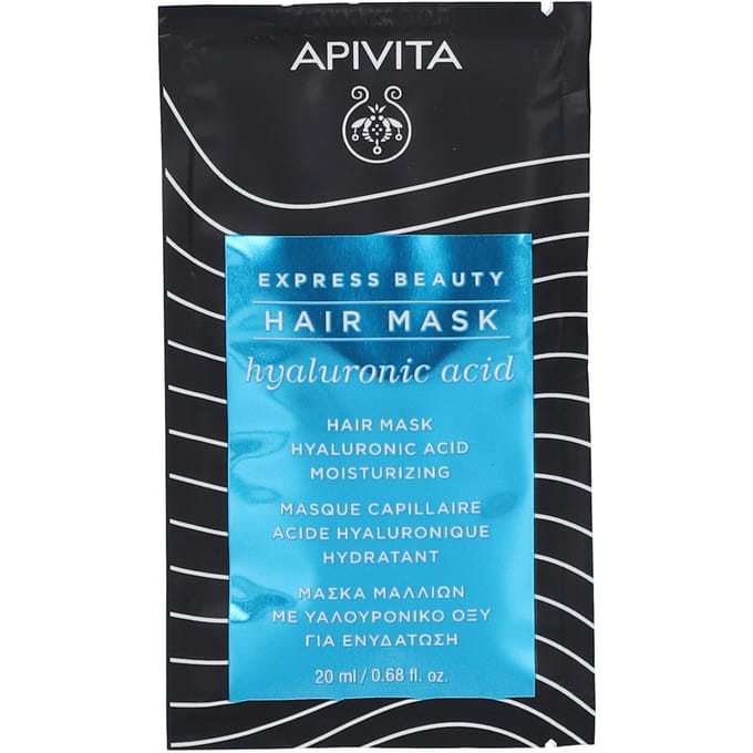 Apivita Express Beauty Hydraterend Haarmasker Hyaluronic Acid 20 Conditioner