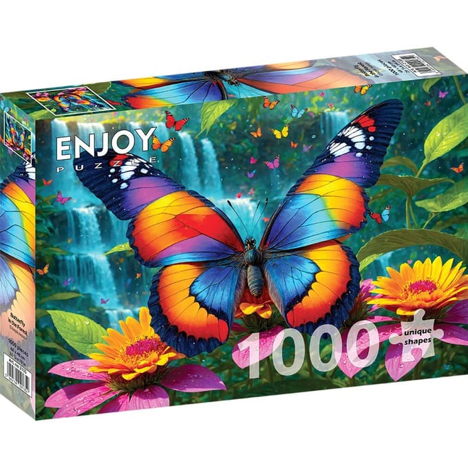 Enjoy Puzzle legpuzzel Butterfly in the Forest - 1000 stukjes.