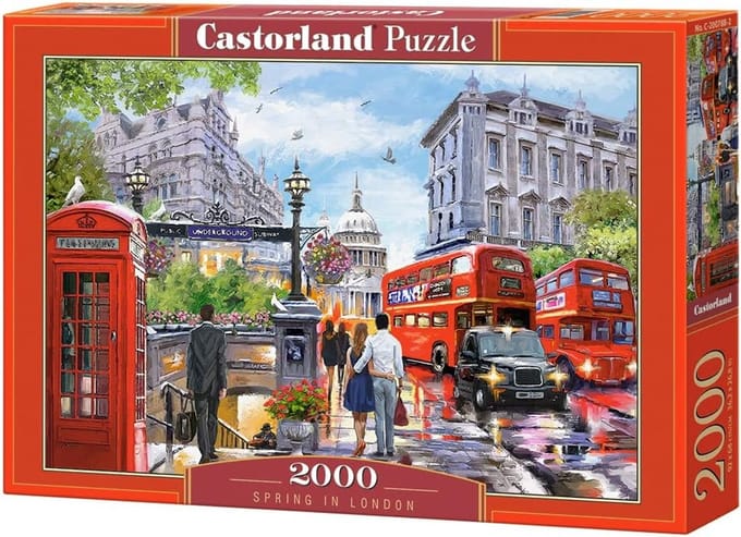 Kleurrijke Puzzel van 2000 Stukken