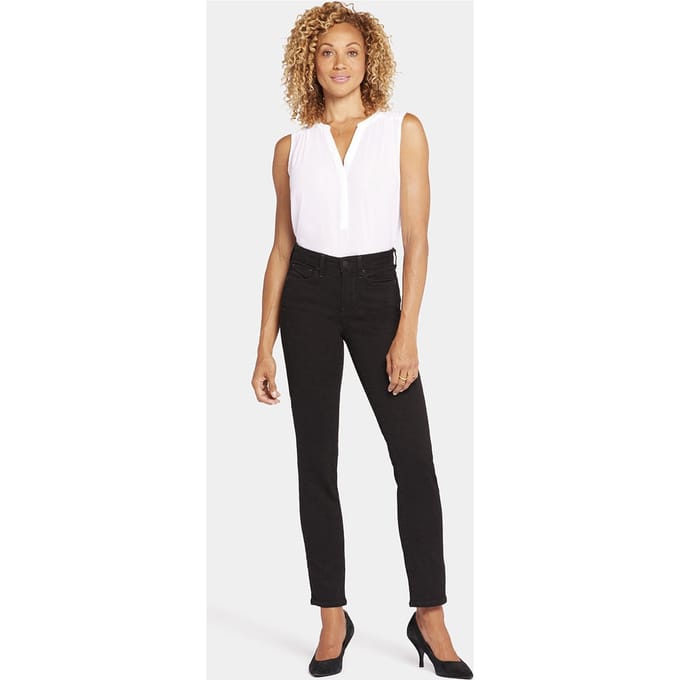 Sheri Slim Jeans Zwart Premium Denim | Zwart