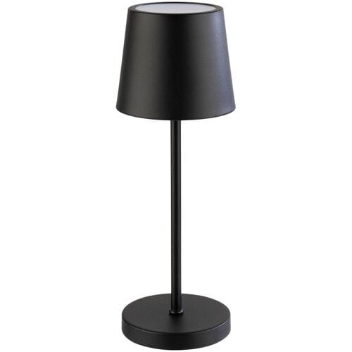 GGM Gastro (4 Stück) Tischleuchte - MERLE MINI - dimmbar in 3 Stufen - Ø 90mm - Schwarz