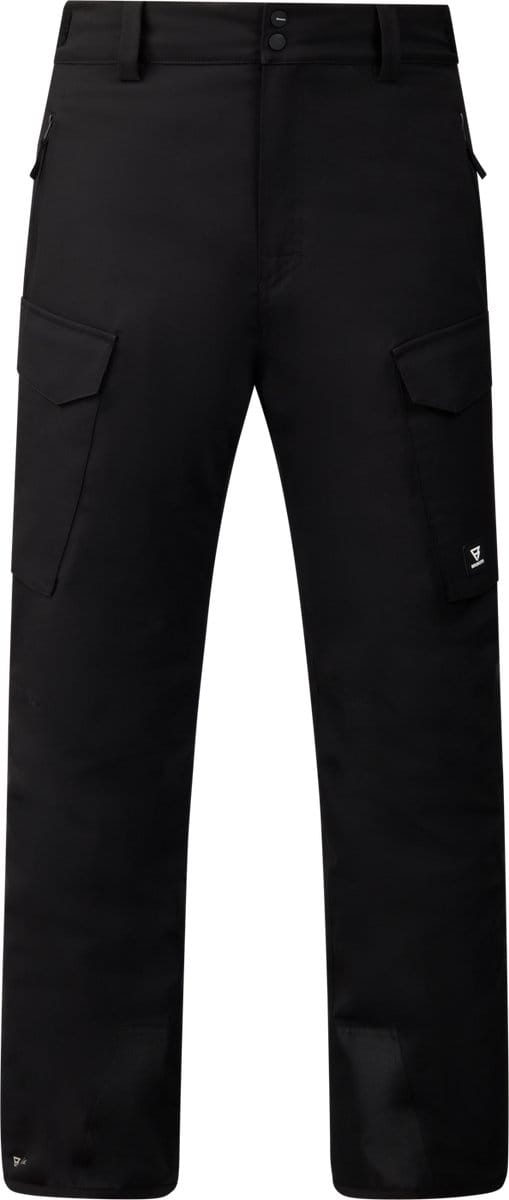 Brunotti - Footrail-Cargo Skibroek Heren - Black - Ski Broek - Fleece Lining - 15K Waterproof - Relaxed Fit - XS