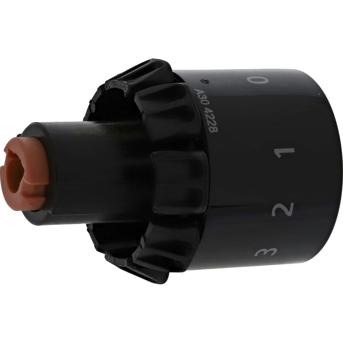 AEG knop, dubbele energieregelaar, zwart, 9-0 140304228053
