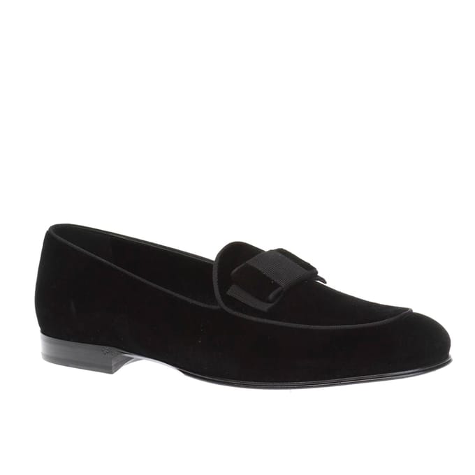 Dolce & Gabbana Gg fluwelen loafers