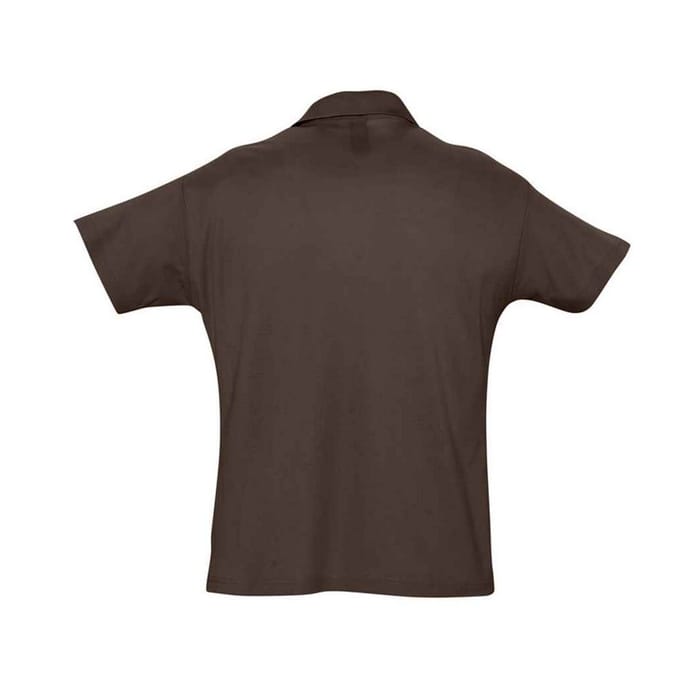 SOLS Heren Zomer II Poloshirt (Chocolade)