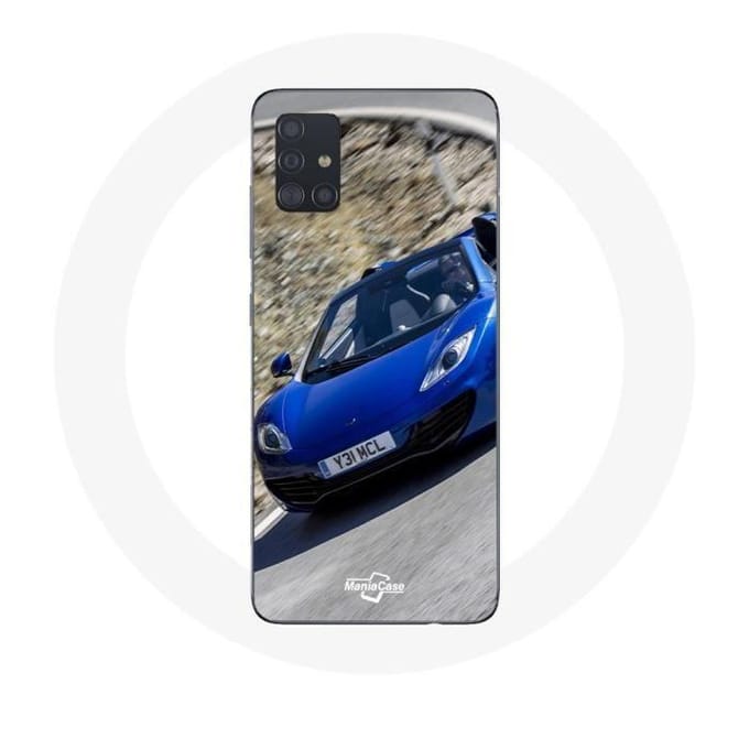 Coque - McLaren - Galaxy A51 - Formule 1 - Bleu - Souple bleu