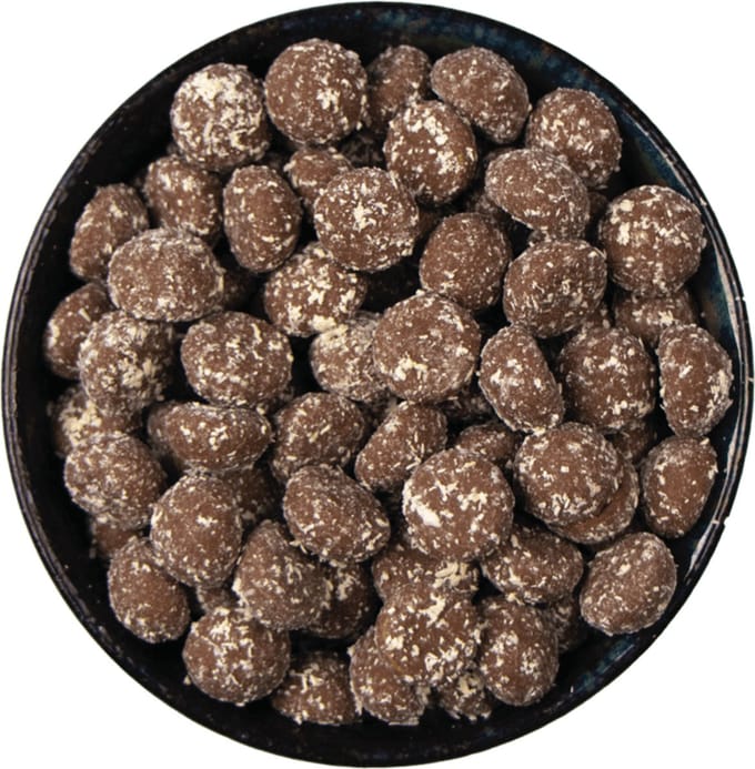 Van Delft - Kokos melkchocolade Kruidnoten- 225gr - Chocolade pepernoten
