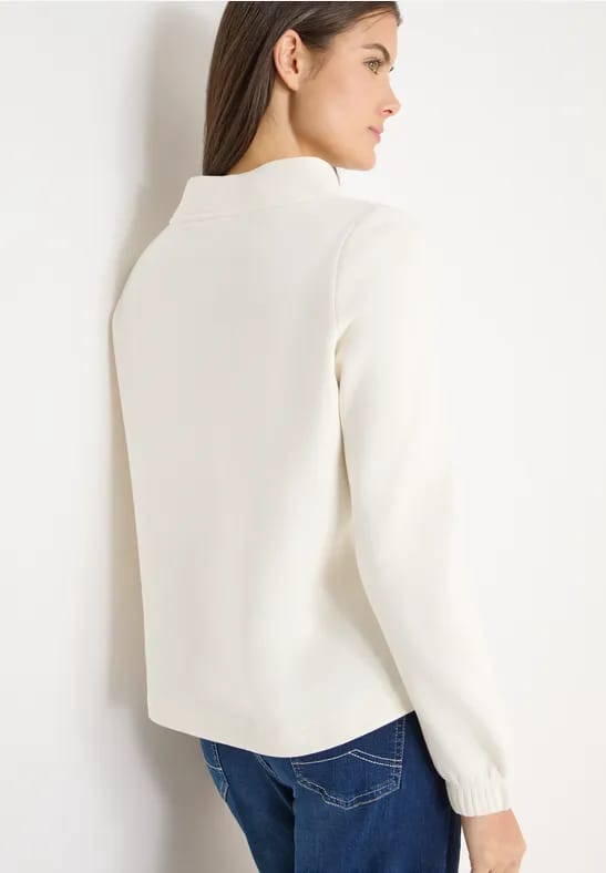 Trechtervormig sweatshirt