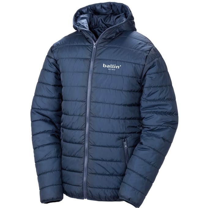 Ballin Est. 2013 - Heren Jas zomer Padded Jacket - Blauw - Maat M