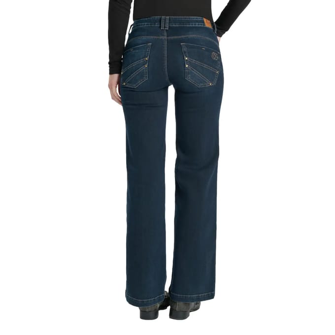 Vrouwelijke Flared Jeans Le Temps des cerises Pulp High Pamo