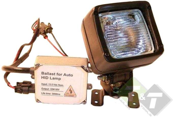 Werklamp Single-power, Autolamp, looplamp, XENON