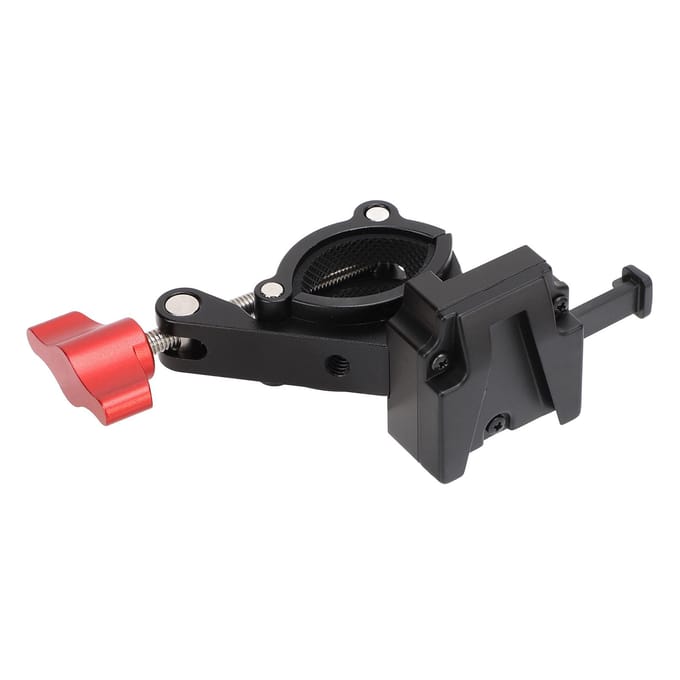 V Mount Batterijklem Professioneel Stabiel Antislip Veiligheid V Lock Batterijadapter voor Lampstatief Statief voor black