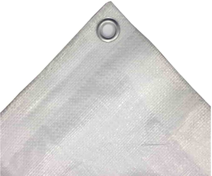 Afdekzeil 180g/m², 8x12m (96m²) Wit - Waterdicht UV-bestendig Tuinzeil