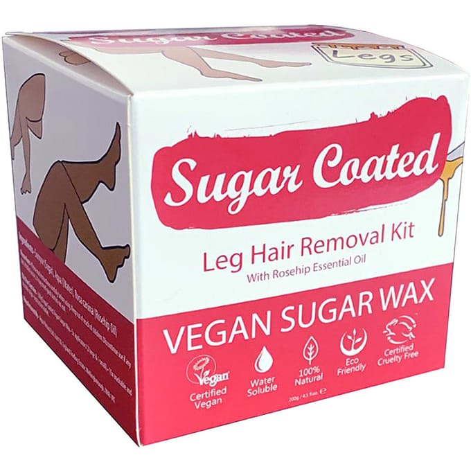 Sugar Coated Leg Hair Removal Kit - 200 gr