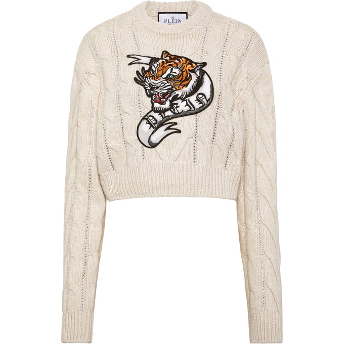 Pullover Ronde Hals Tattoo