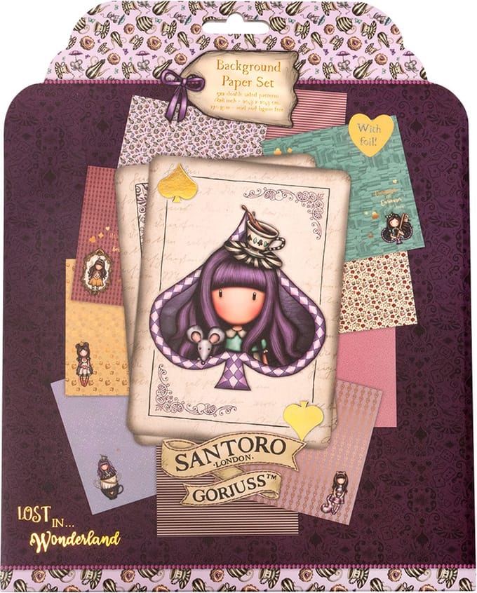 Studio Light Gorjuss Lost in Wonderland Paper Set 5x2 Double-Sided Designs