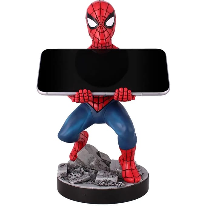 Spiderman - figurine standaard voor telefoon | controller | oplaadcase (Cable Guys Original)