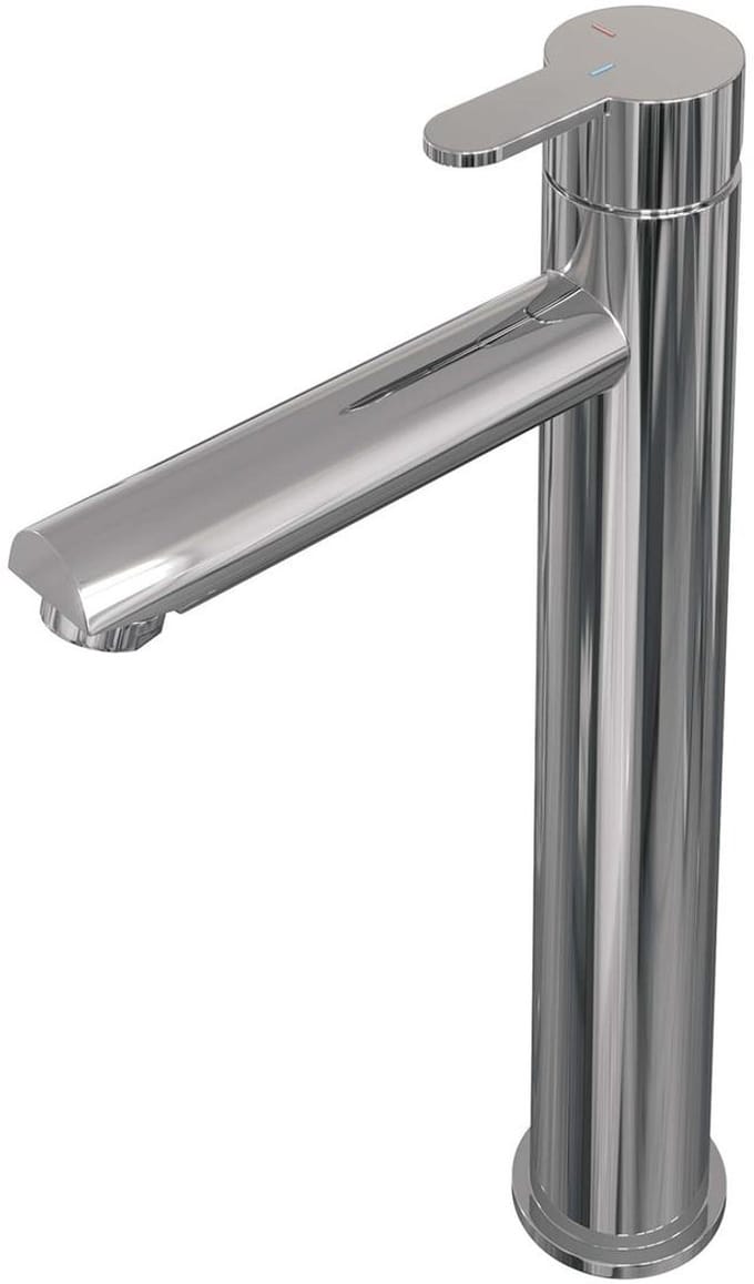 Brauer Chrome Edition Verhoogde Opbouw Wastafelmengkraan Model D Chroom