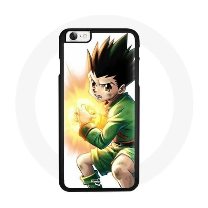 Coque Iphone SE - Gon Hunter X Hunter - Souple - Noir - Anime - Synthétique