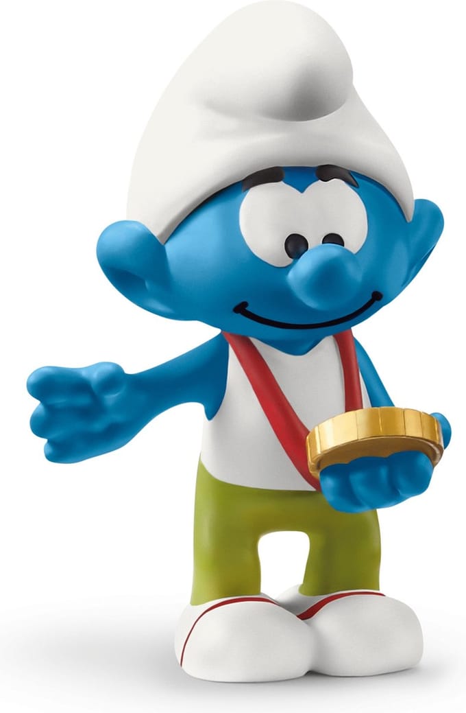 Schleich Smurfen - Smurf Met Medaille 20822