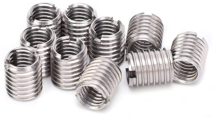 Dailygoods - Set van 10 M8 naar M10 Draadadapters van Roestvrij Staal