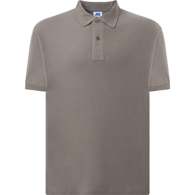 JHK Heren Pique Regular Poloshirt (Zink)