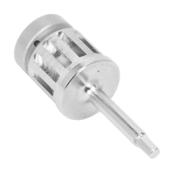 Implantaat Schroevendraaier Metaal HEX1.27 Comfortabele Grip Duurzaam Tandheelkundige Micro Schroevendraaier voor white